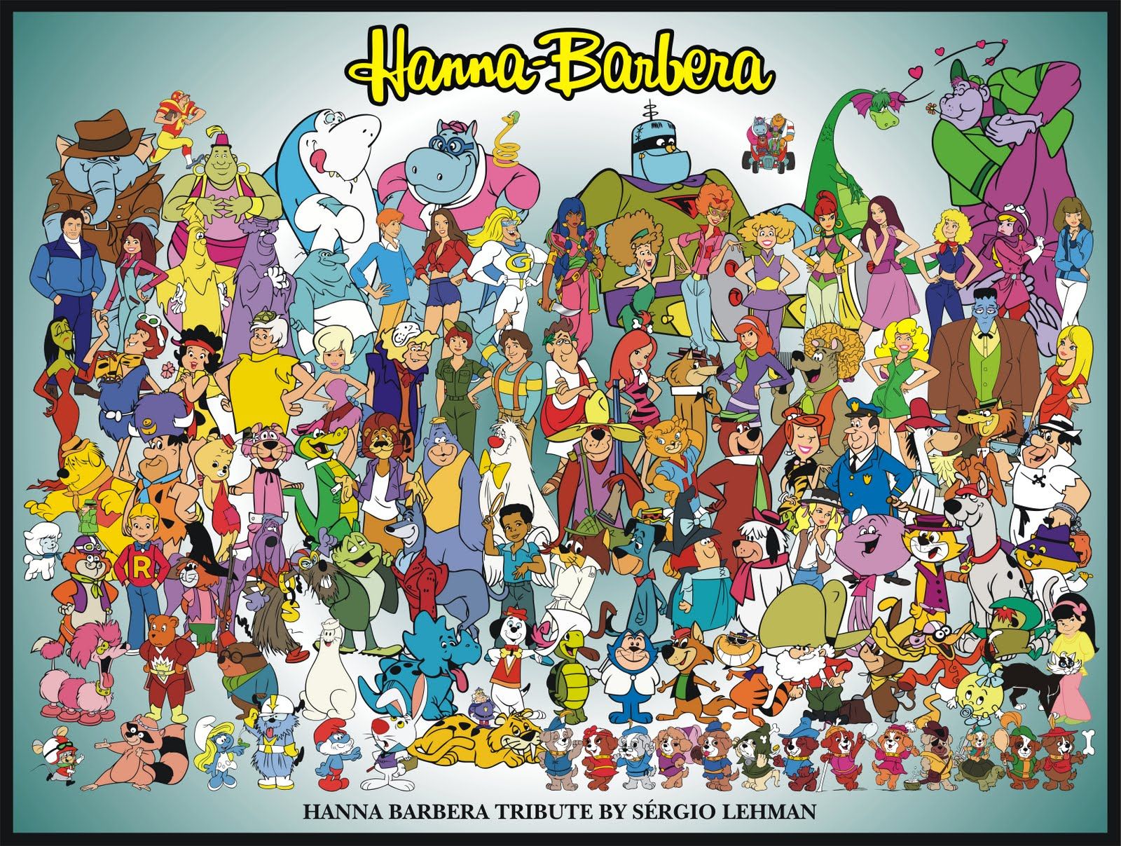 Hanna Barbera Backgrounds