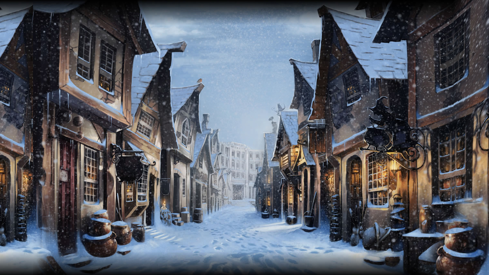 Harry Potter Christmas Background