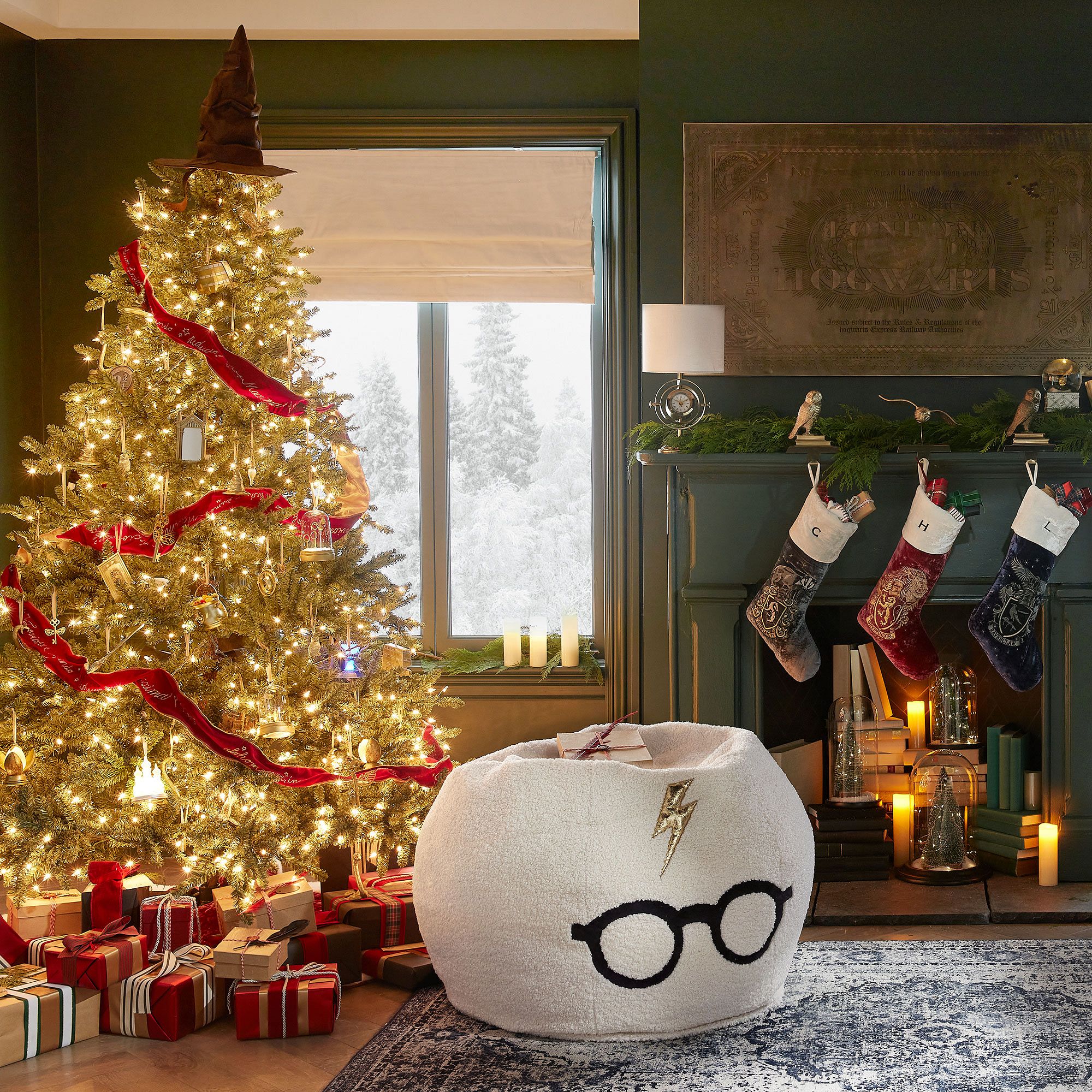 Harry Potter Christmas Background