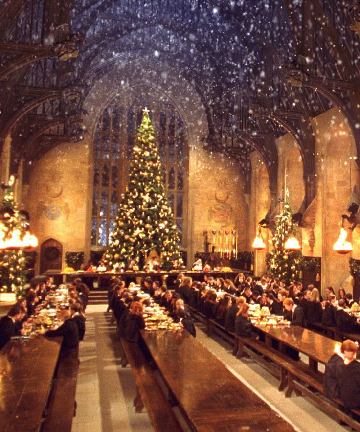 Harry Potter Christmas Background