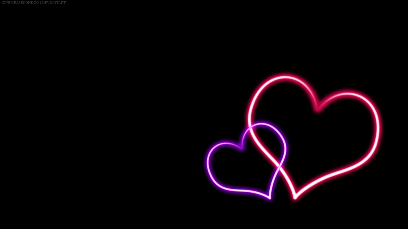 Hearts Desktop Background