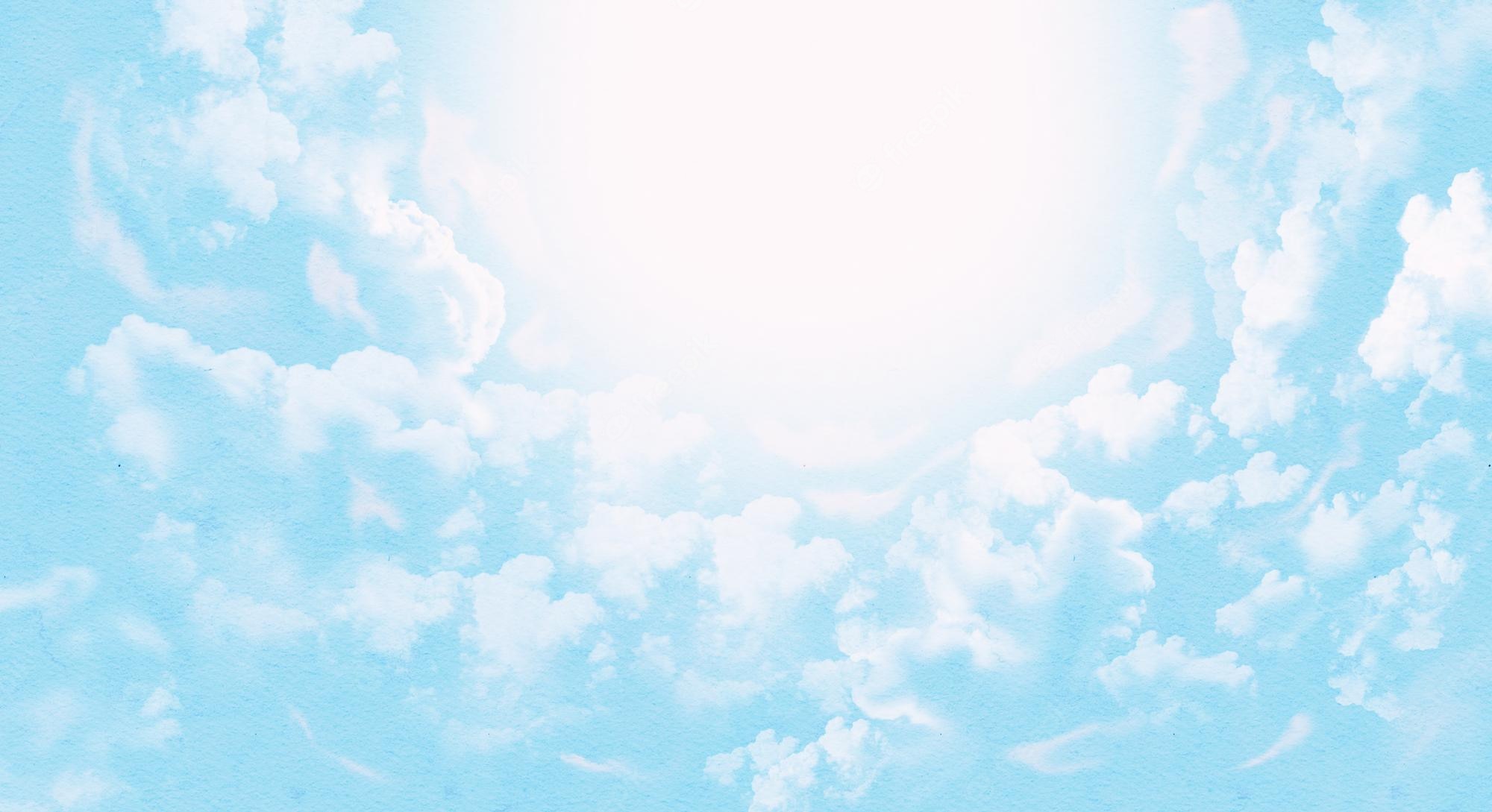 Heaven Clouds Background