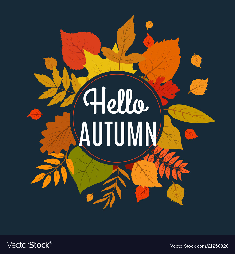 Hello Fall Background