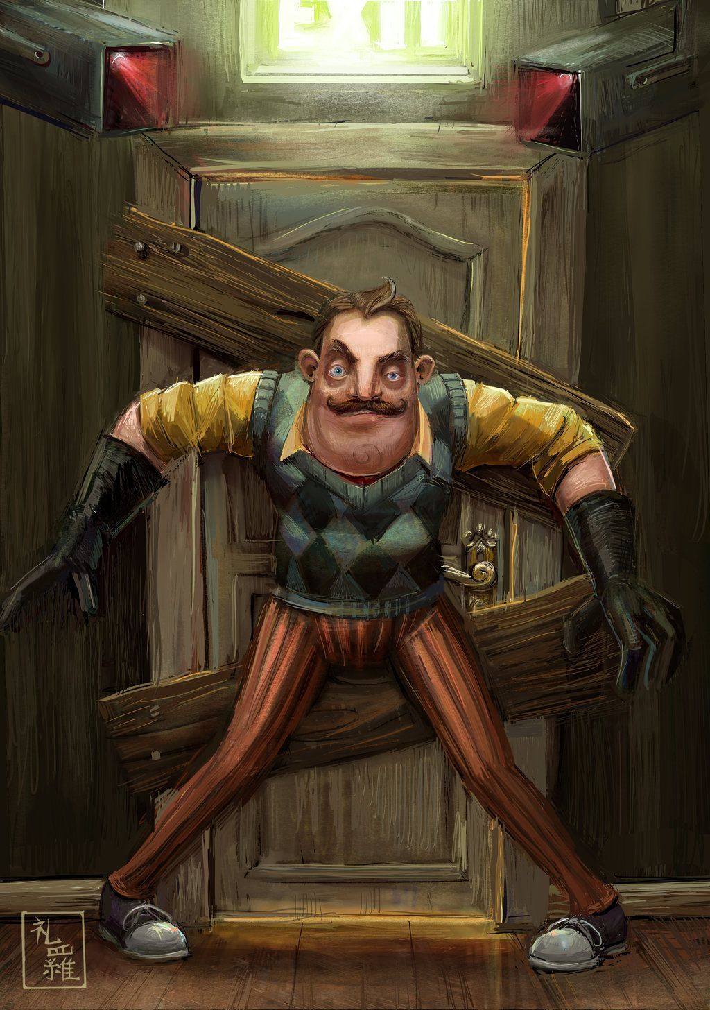 Hello Neighbor Background