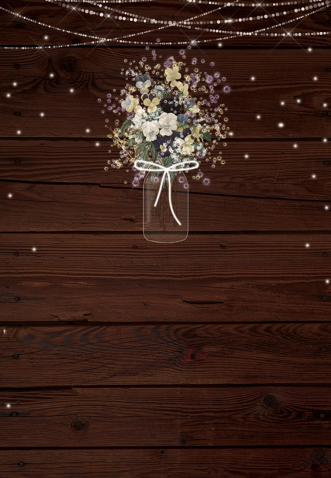 High Resolution Rustic Invitation Background