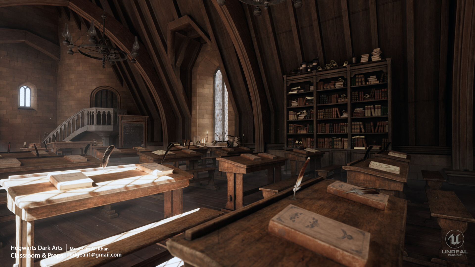 Hogwarts Classroom Background