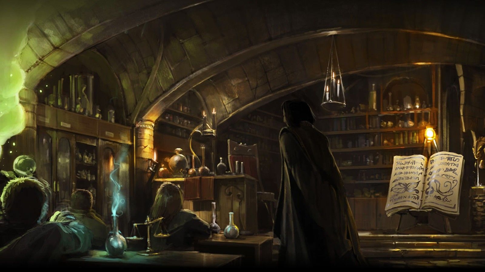 Hogwarts Classroom Background