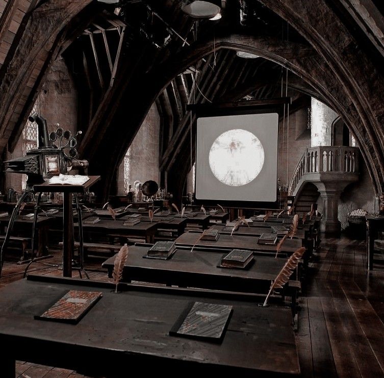 Hogwarts Classroom Background