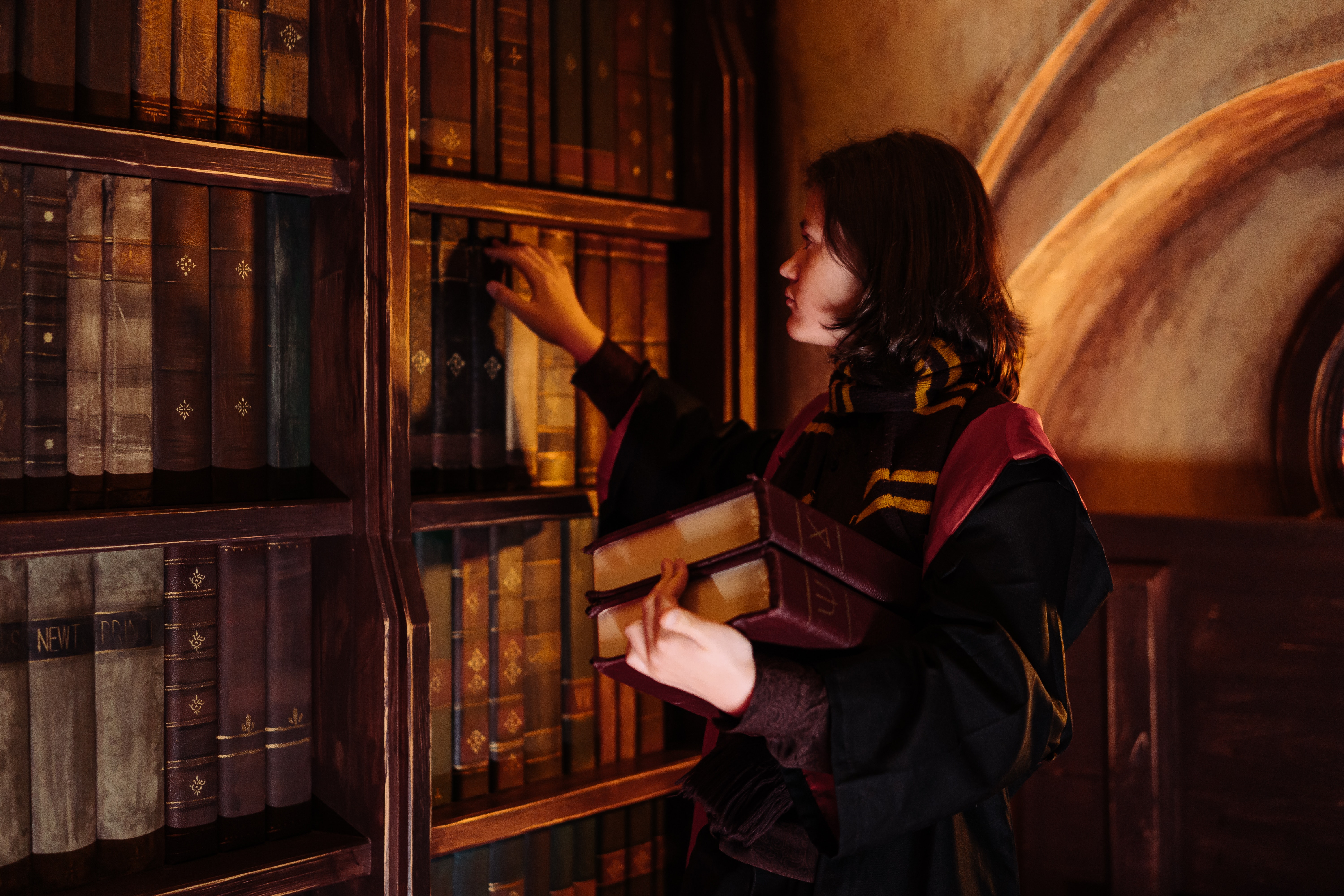 Hogwarts Library Background