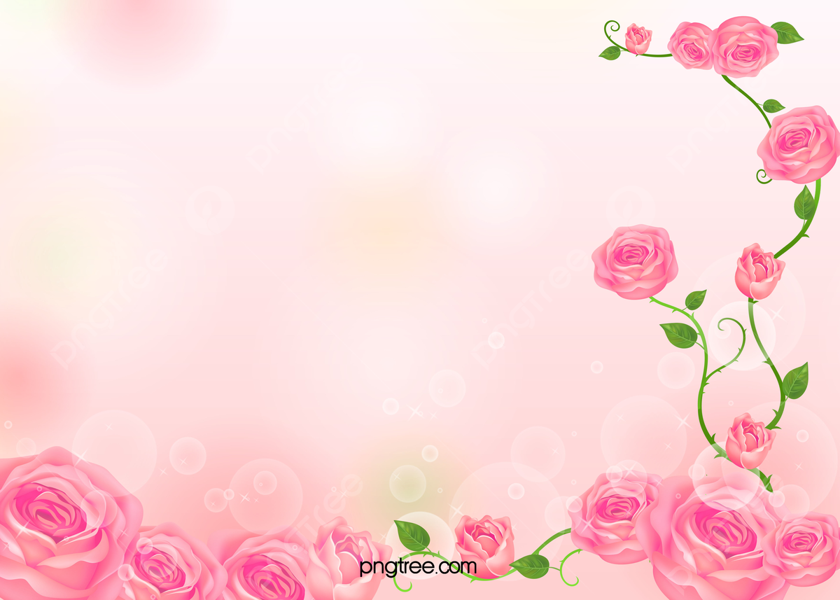 Hot Pink Flower Background