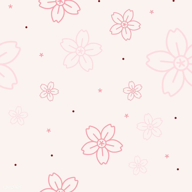 Hot Pink Flower Background