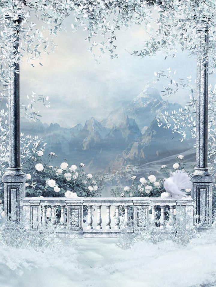 Ice Castle Background