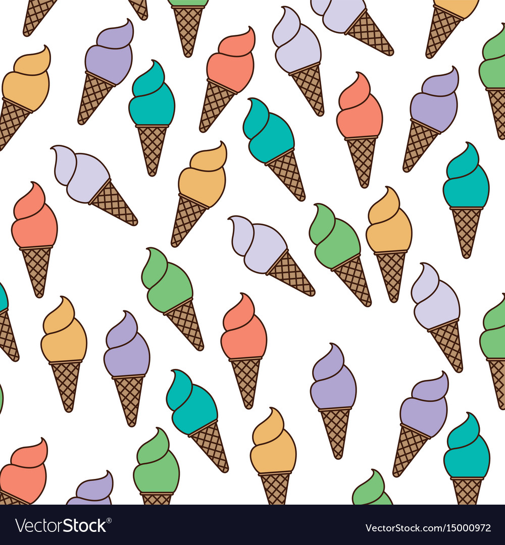 Ice Cream Cone Background