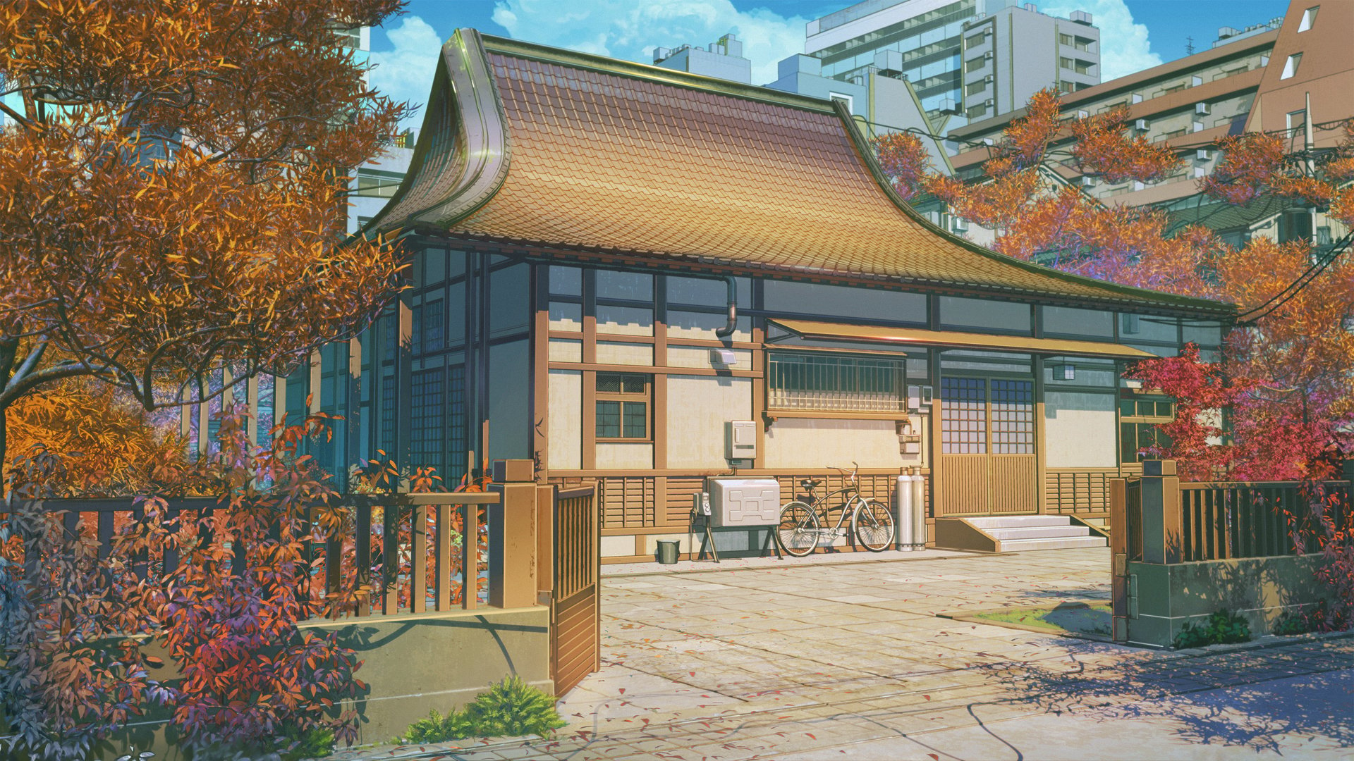 Japanese House Background