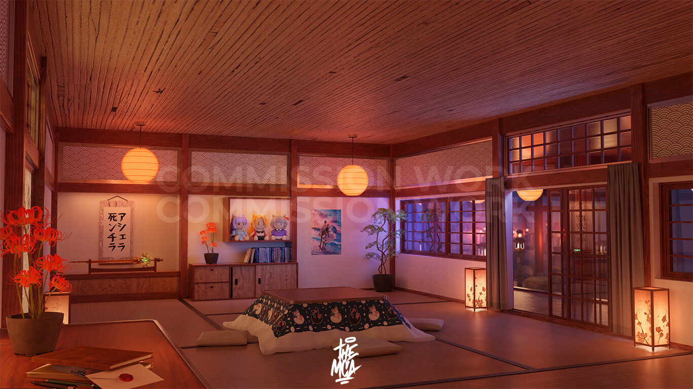 Japanese House Background