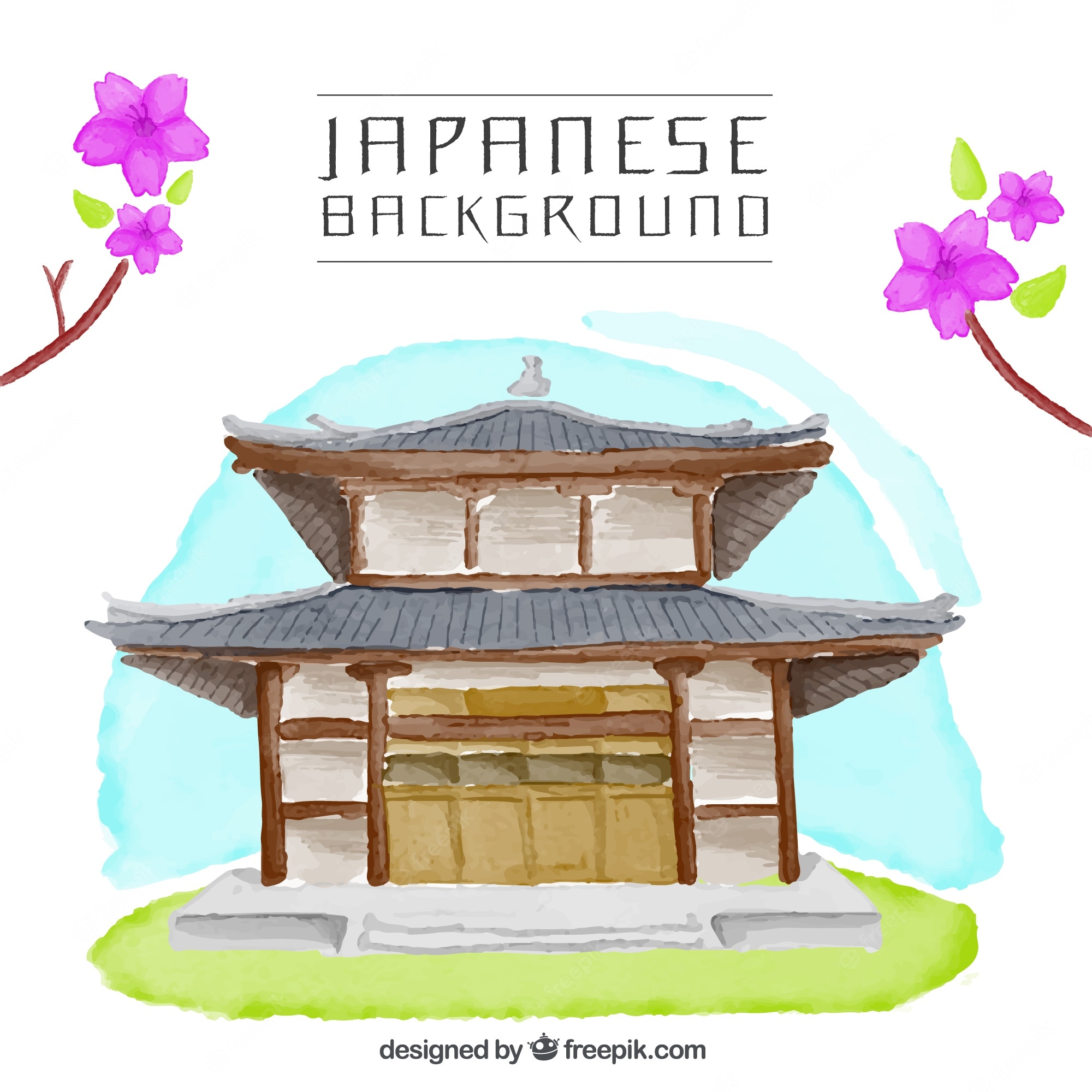 Japanese House Background