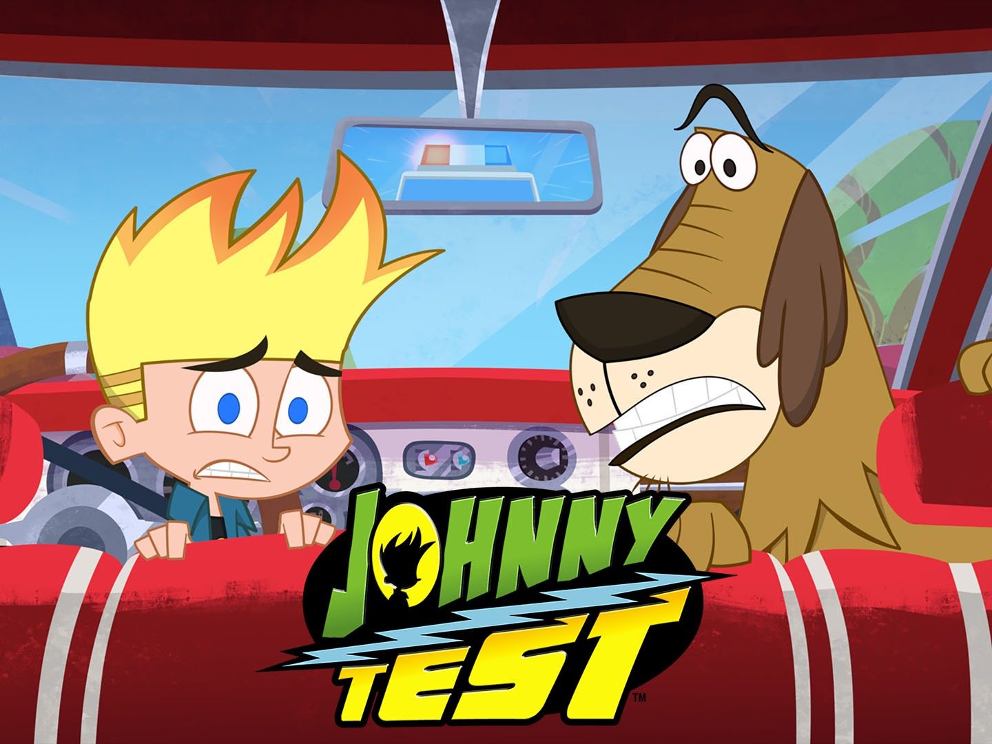 Johnny Test Background