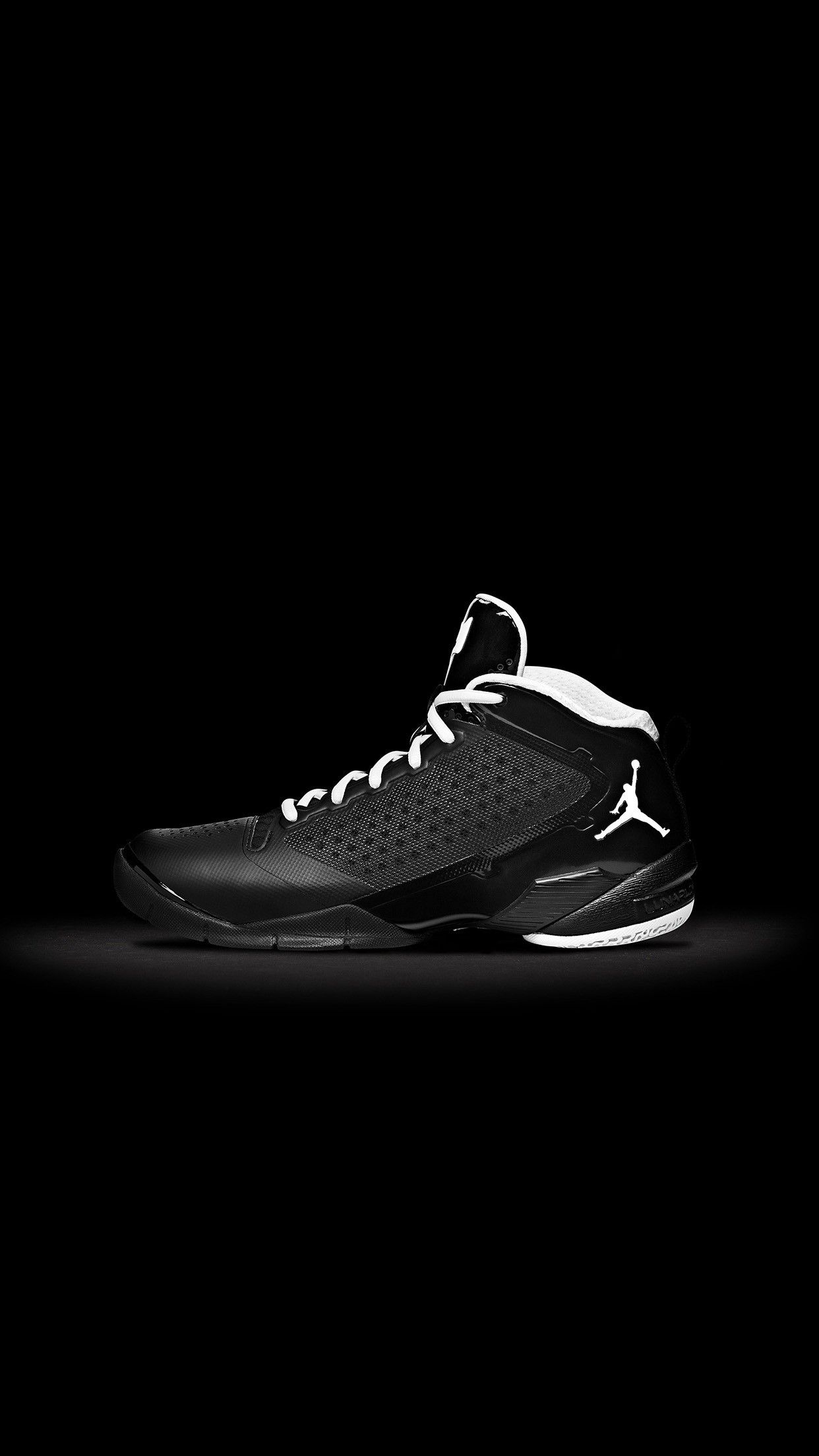 Jordans Black Background