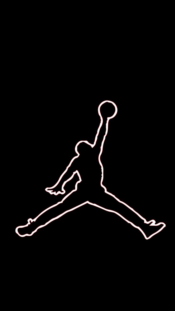 Jordans Black Background