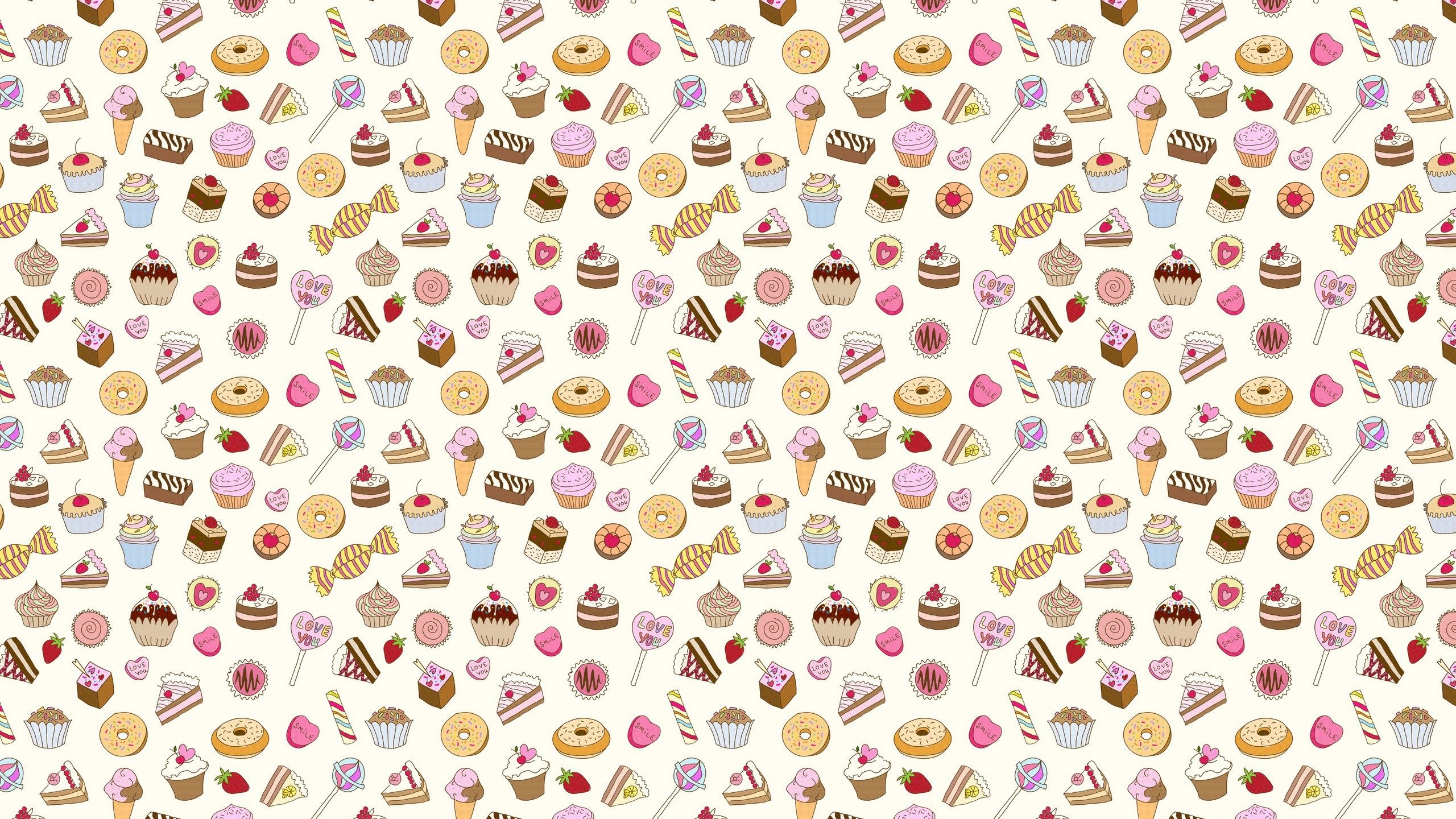 Kawaii Candy Background