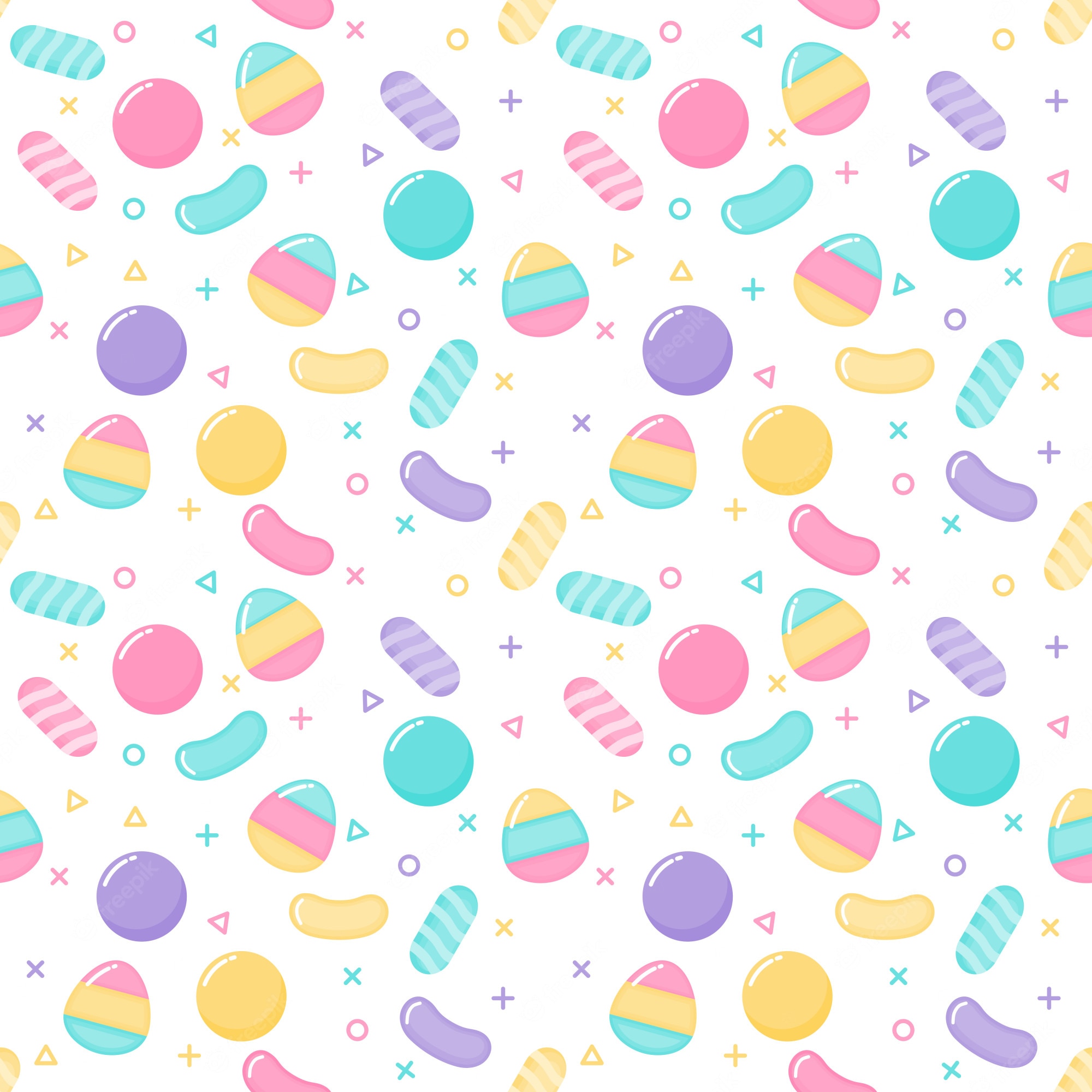 Kawaii Candy Background