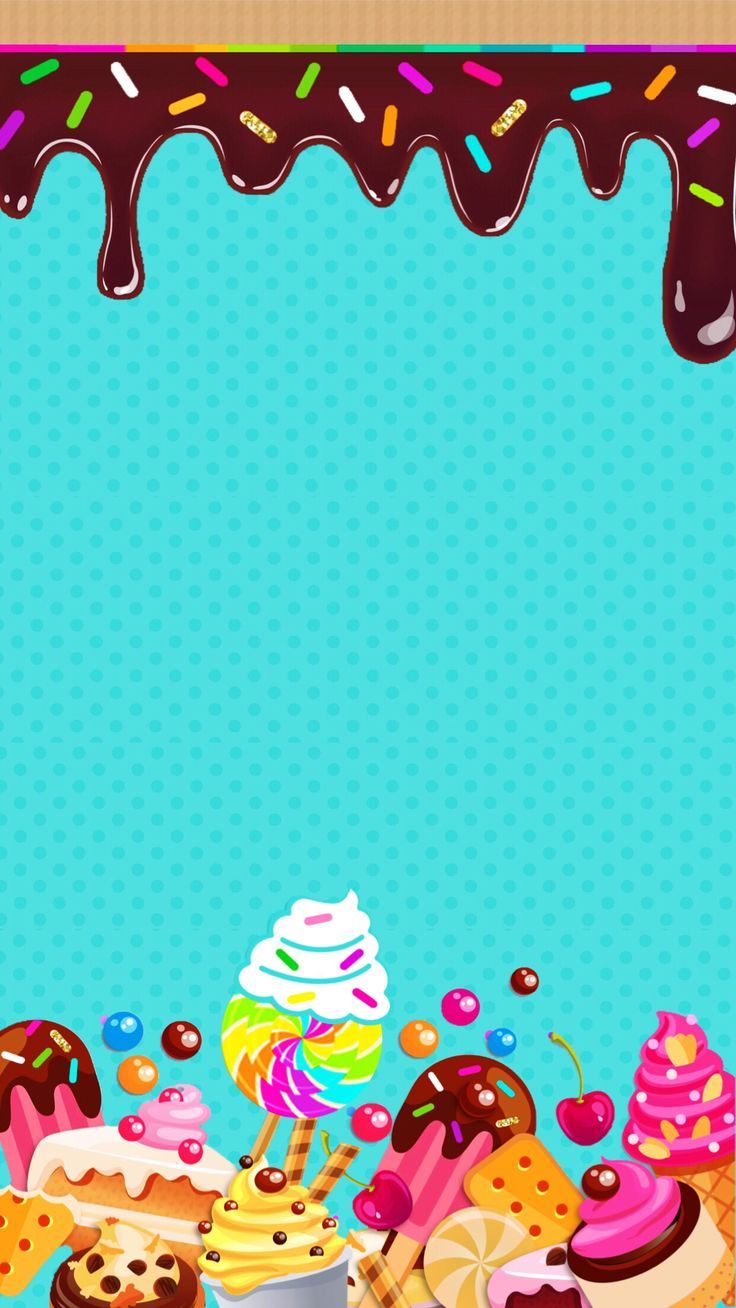 Kawaii Candy Background