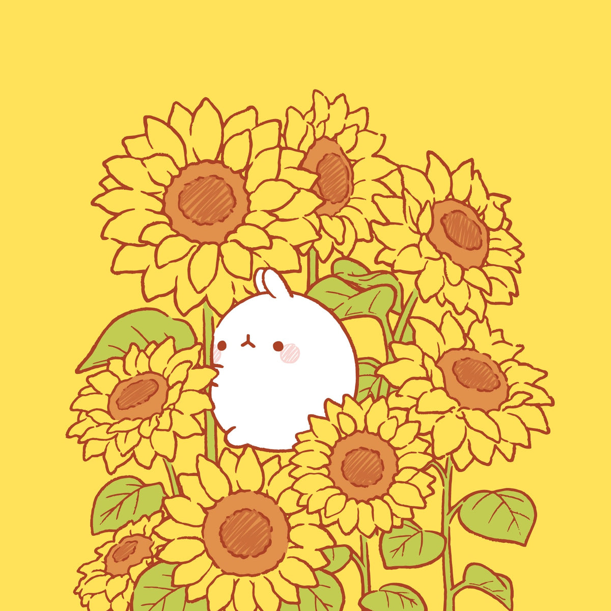 Kawaii Flower Background