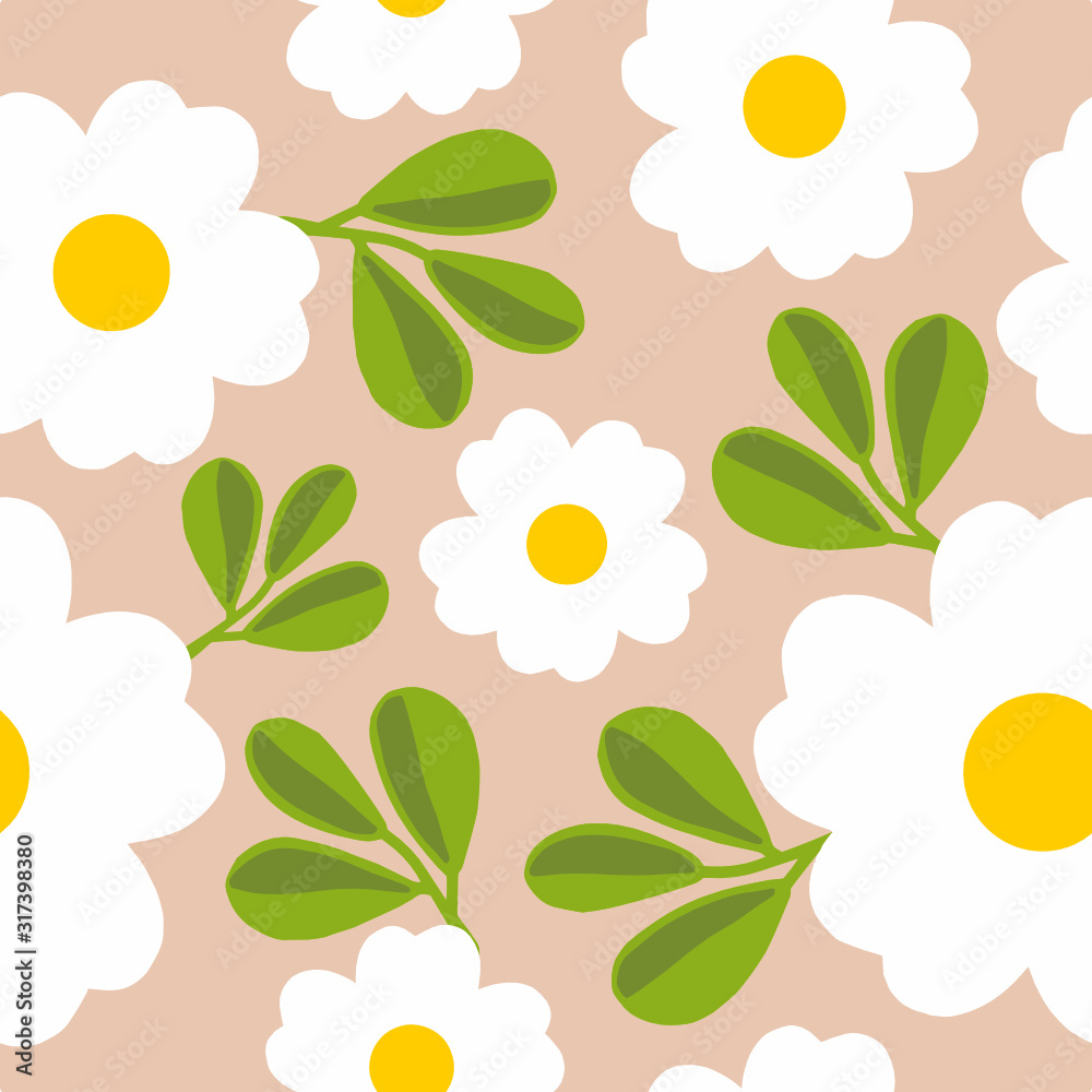 Kawaii Flower Background