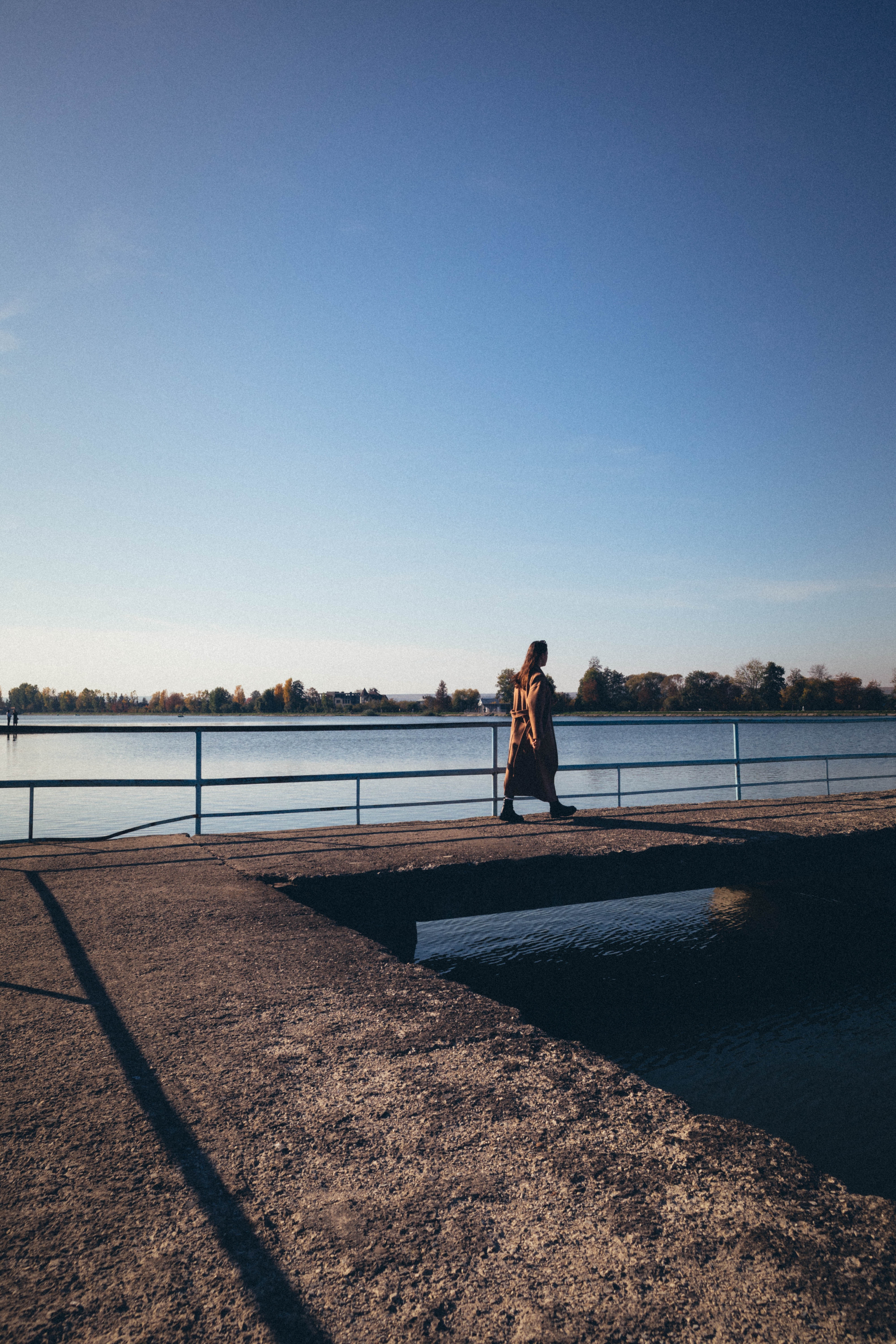 Lake Dock Background