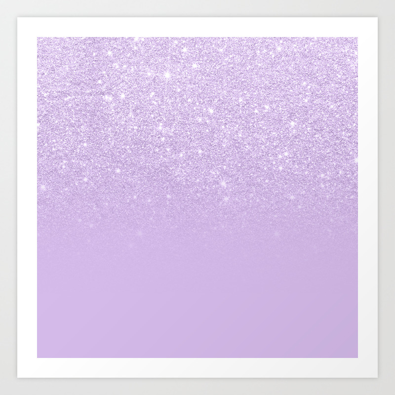 Lavender Light Purple Glitter Background