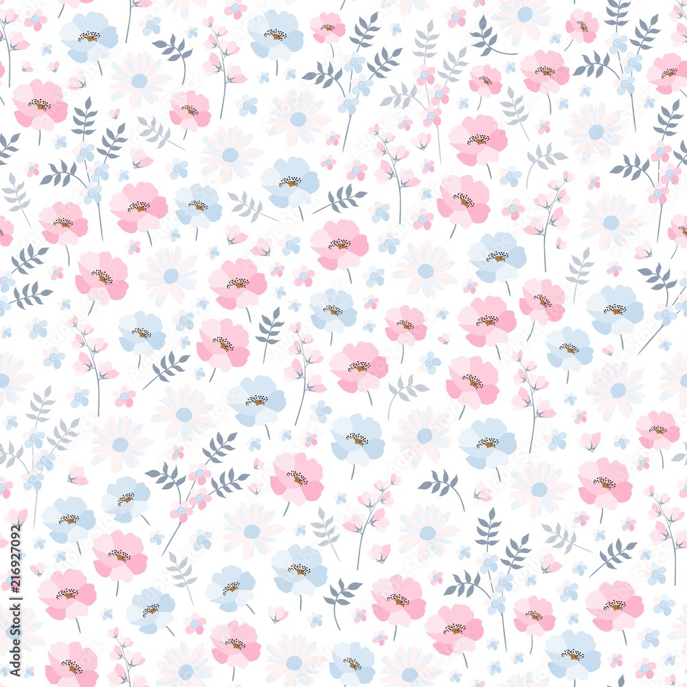 Light Floral Background