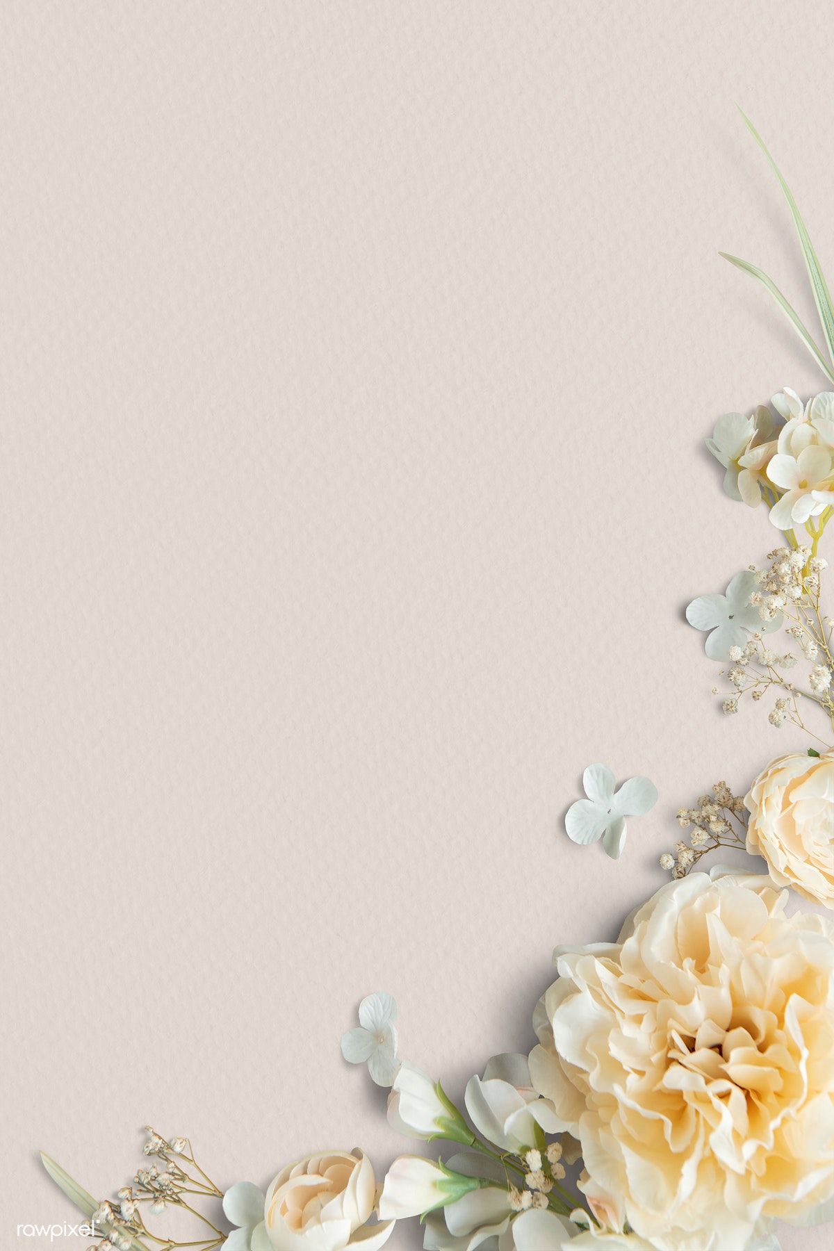 Light Floral Background