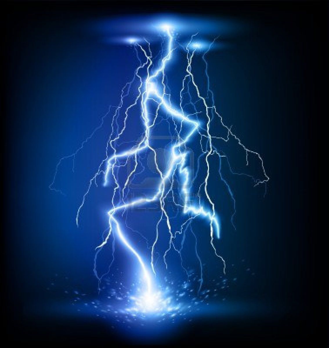 Lighting Storm Background