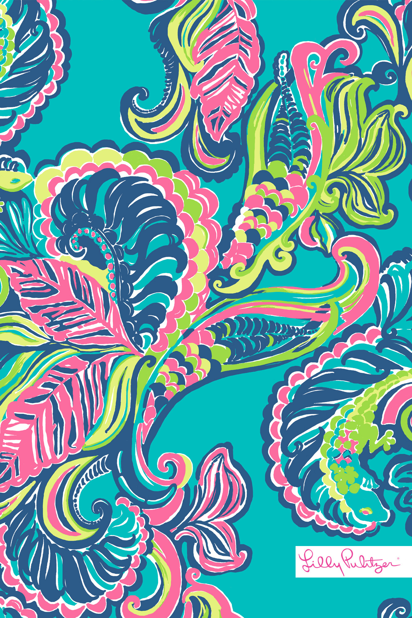 Lilly Pulitzer Iphone Background