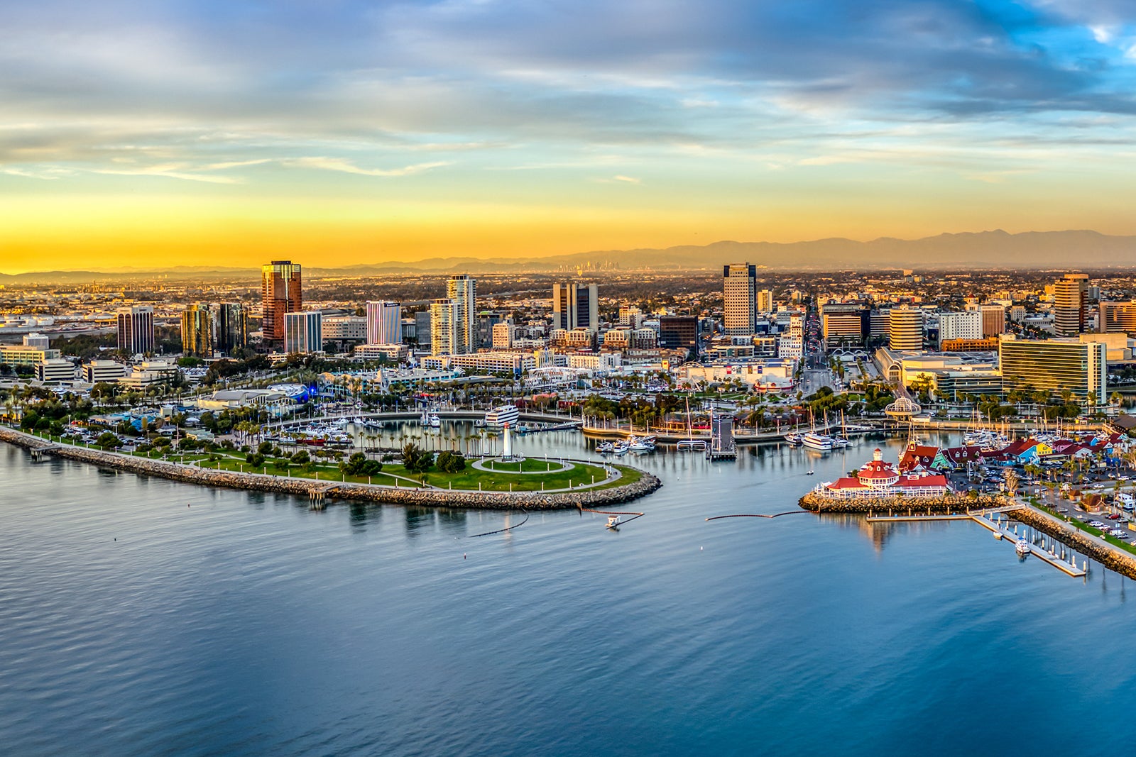 Long Beach Background