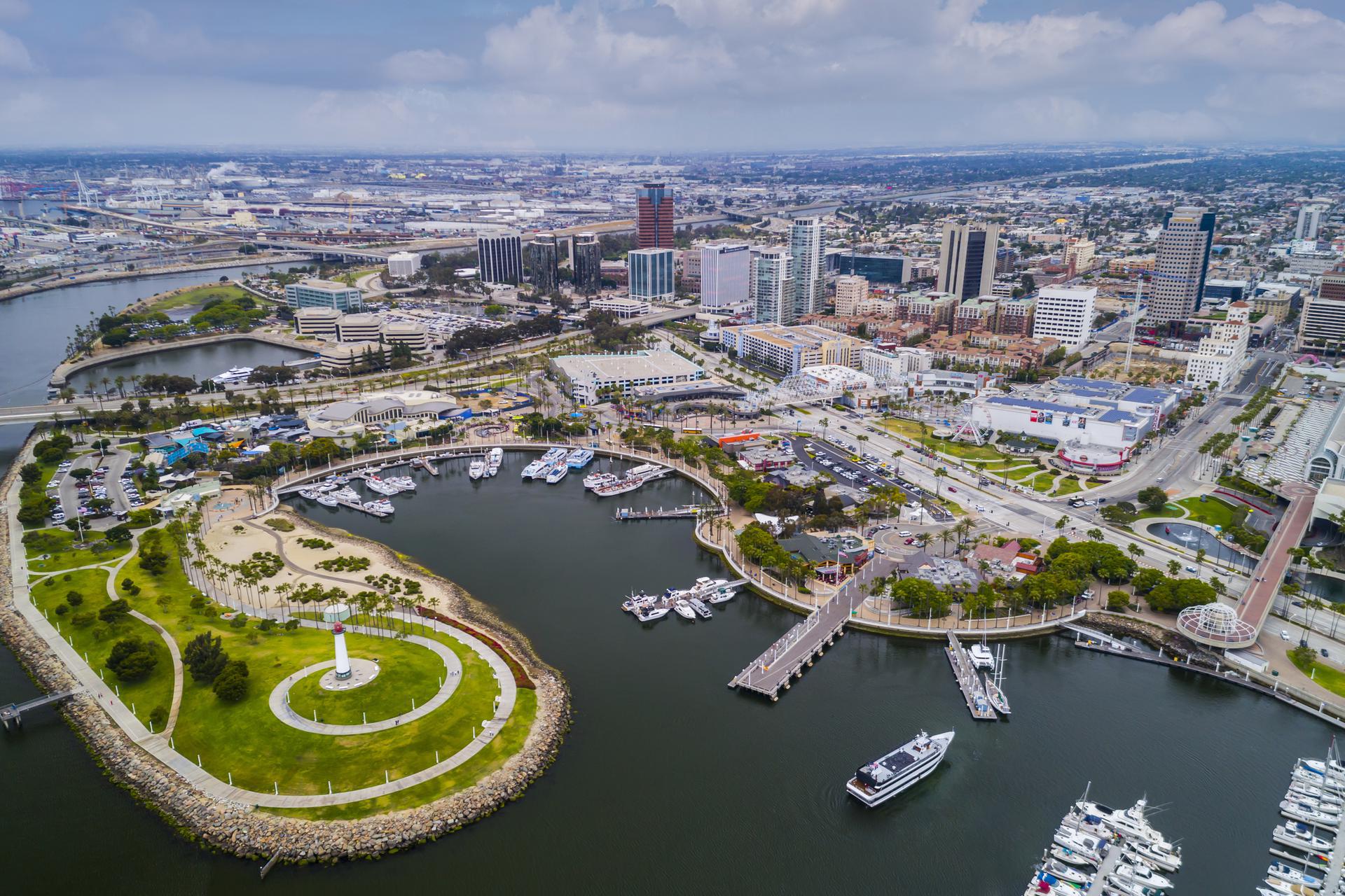 Long Beach Background