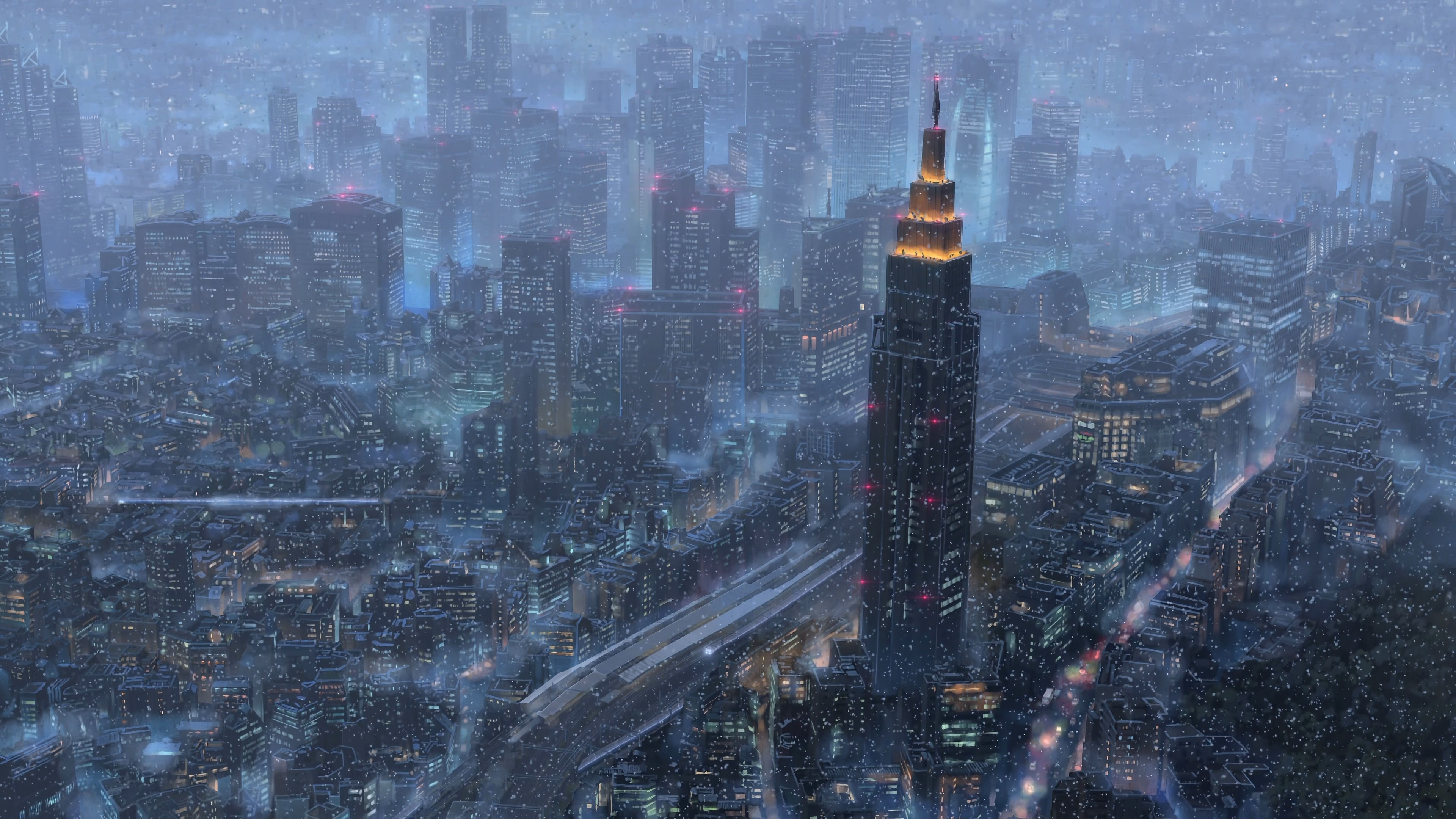 Makoto Shinkai Background Art