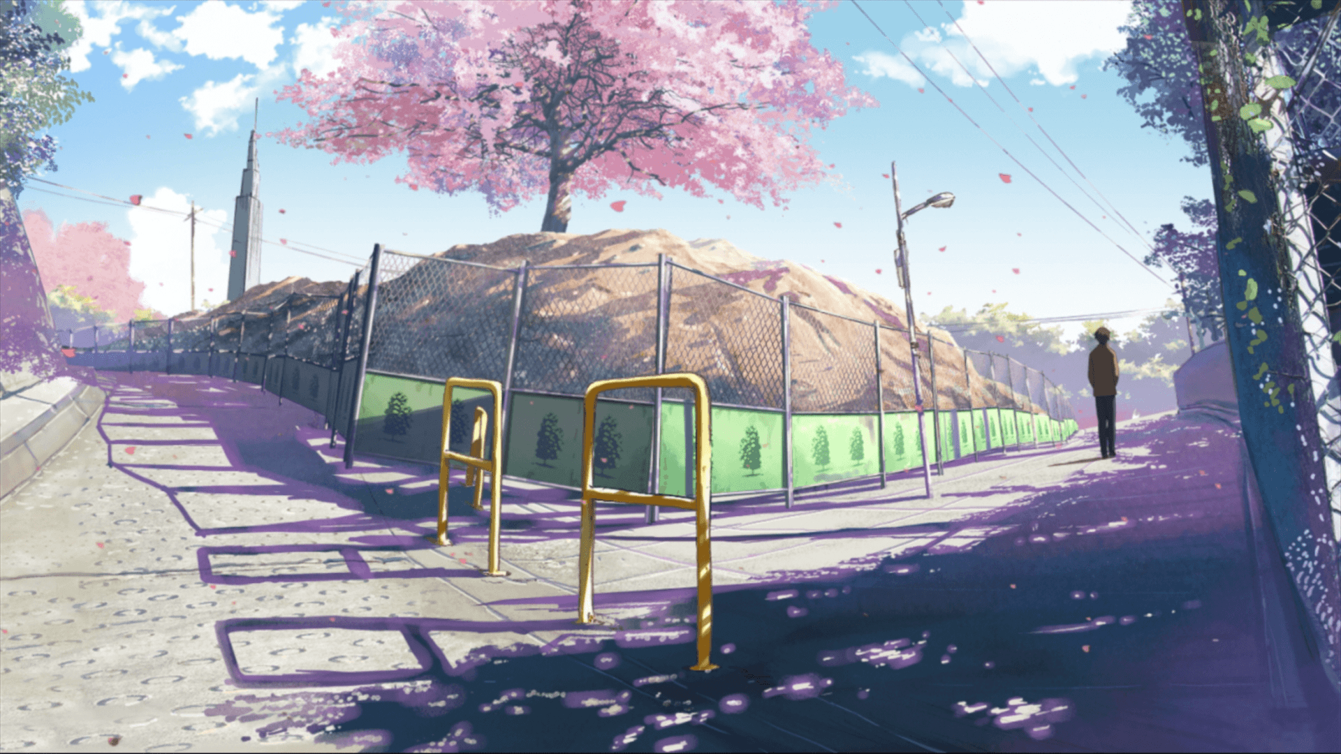 Makoto Shinkai Background Art