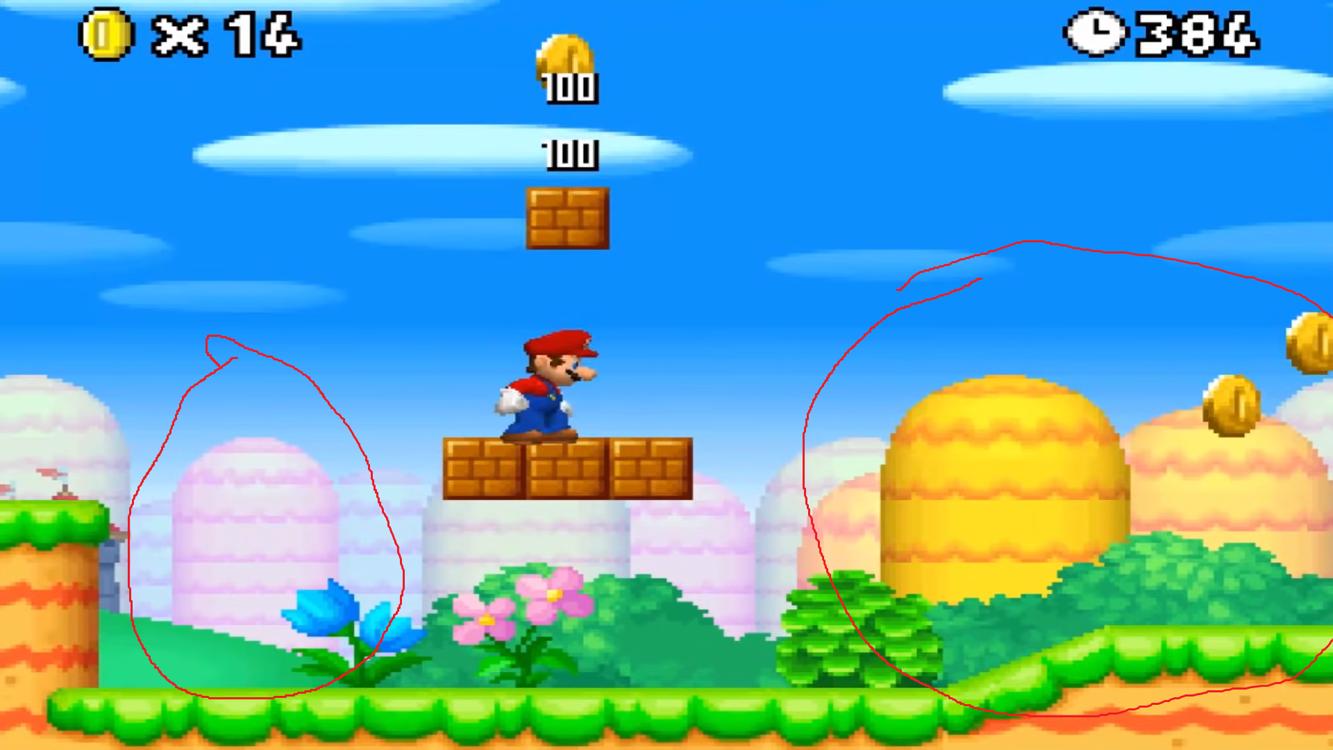 Mario Hills Background