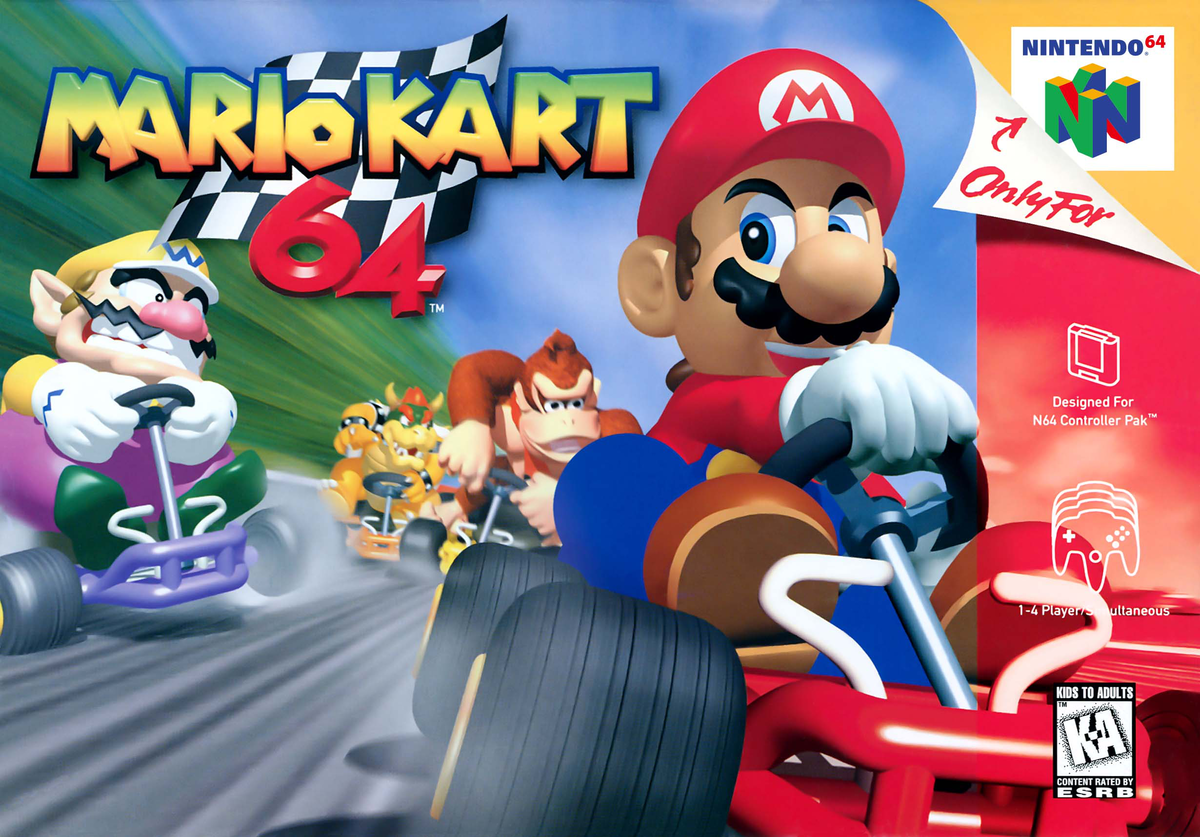 Mario Kart 64 Background