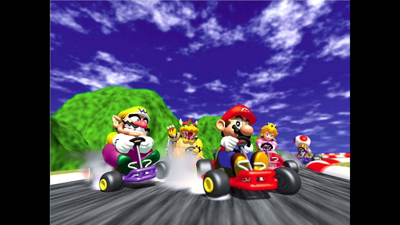 Mario Kart 64 Background