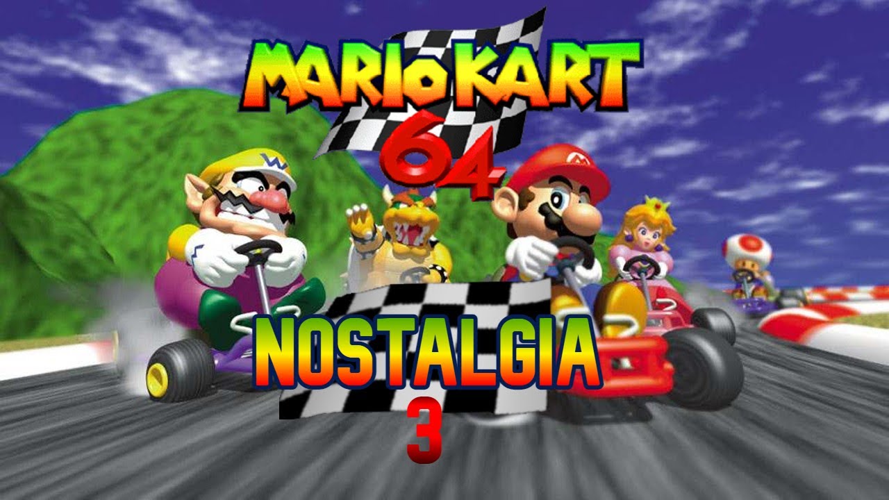 Mario Kart 64 Background