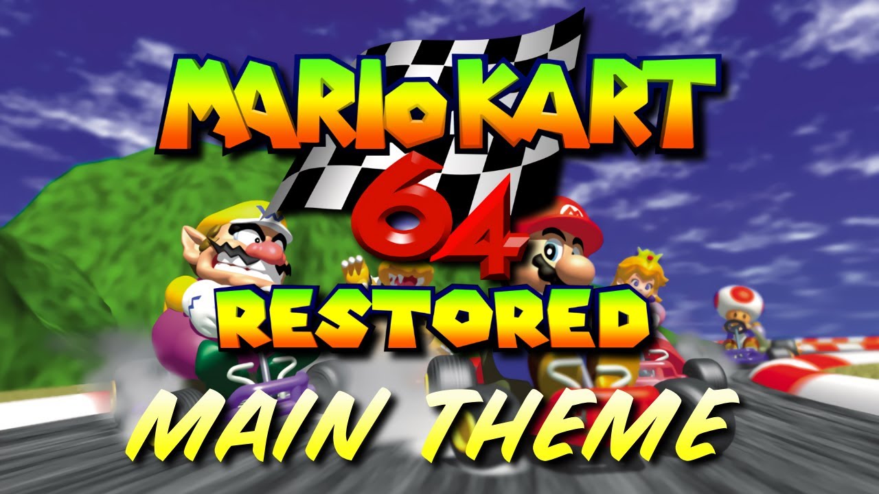 Mario Kart 64 Background