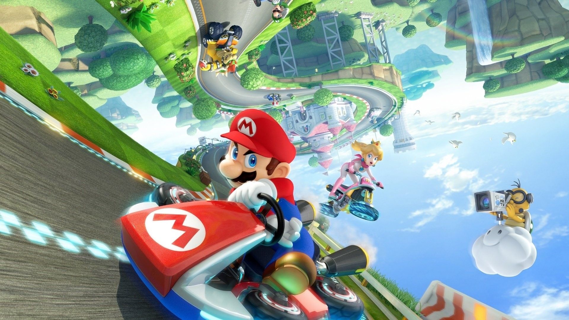 Mario Kart 64 Background