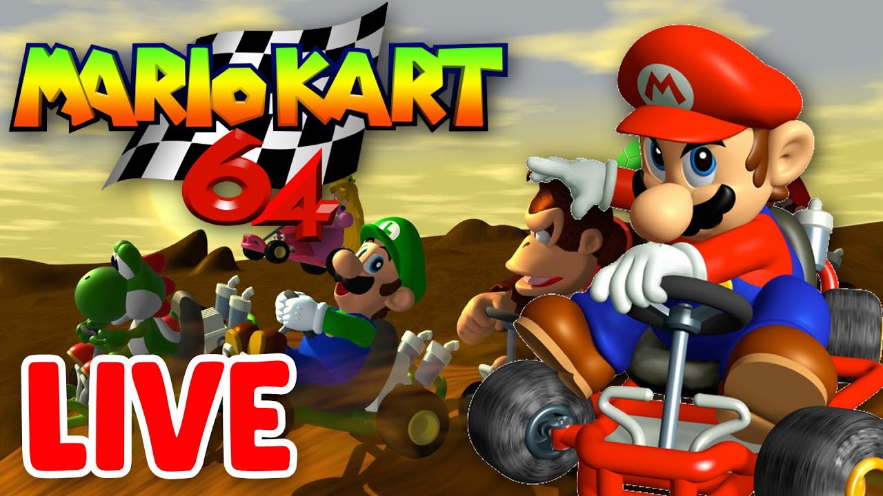 Mario Kart 64 Background