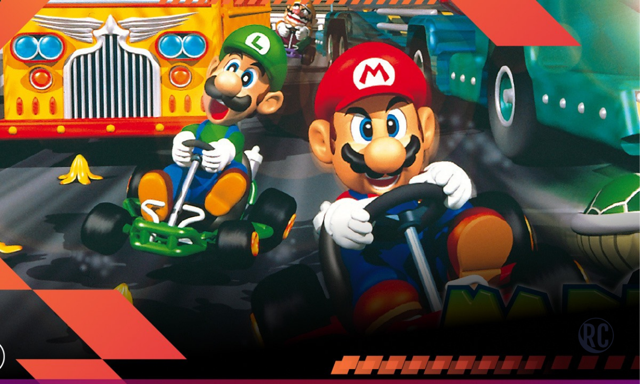 Mario Kart 64 Background