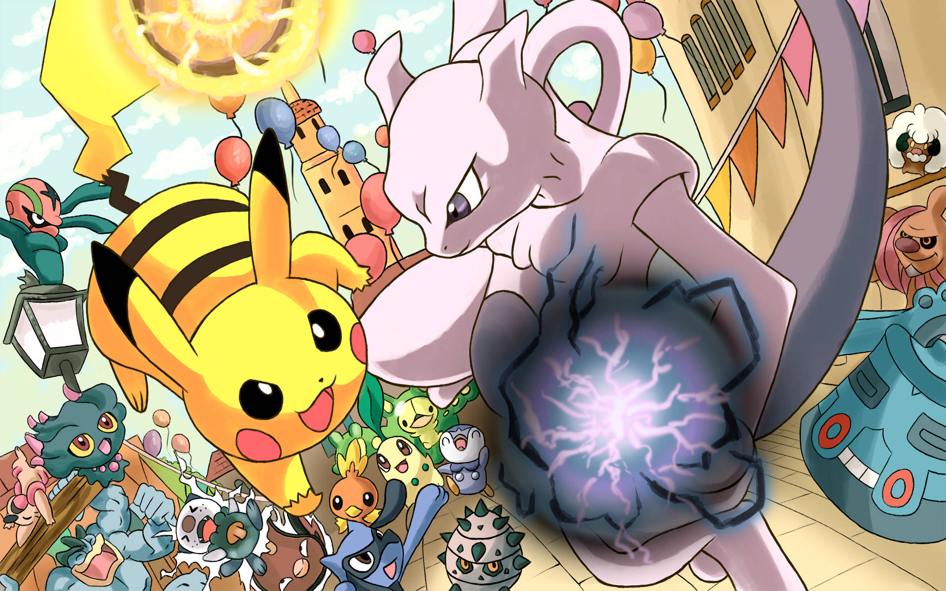 Mewtwo Backgrounds