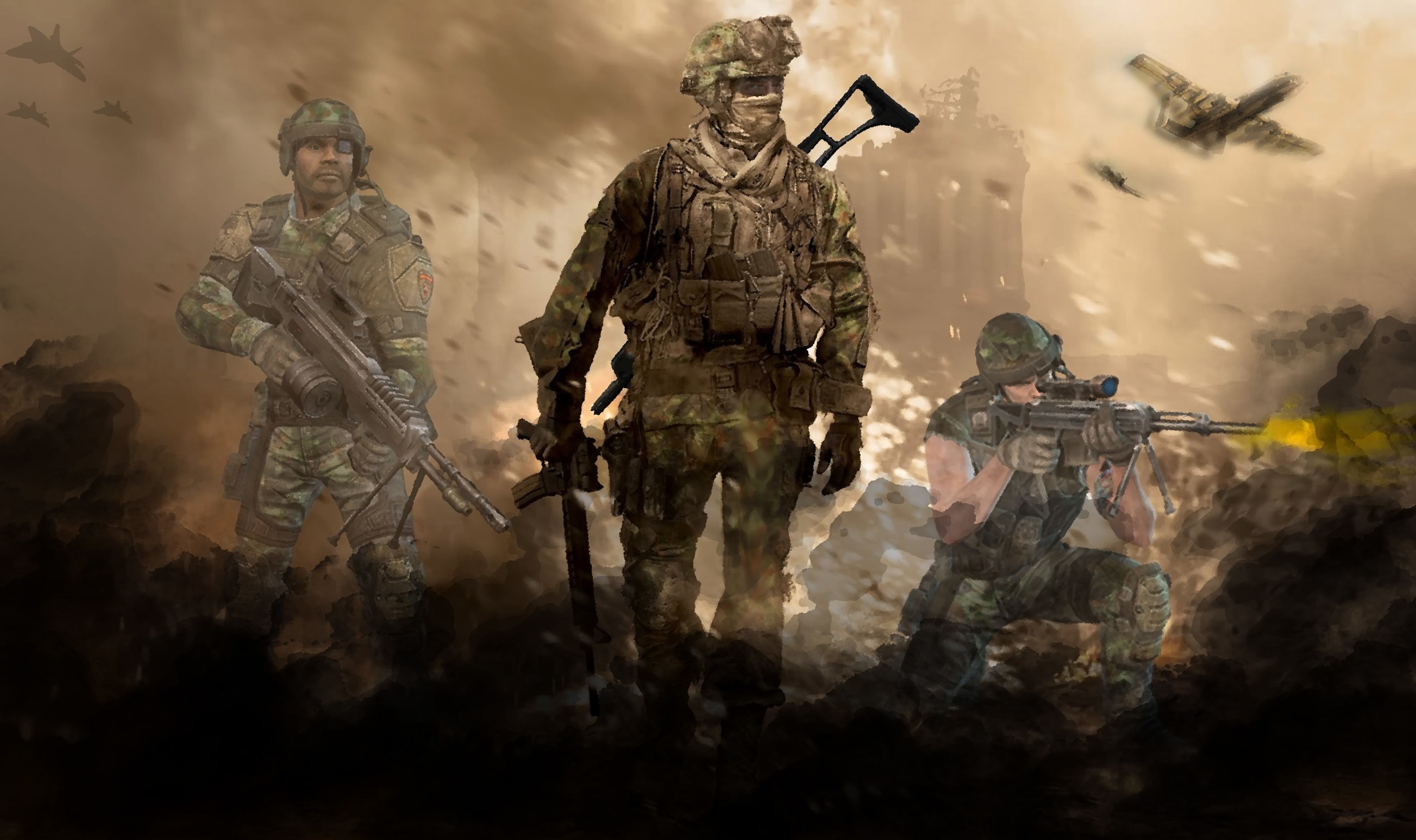 Modern Warfare 2 Background