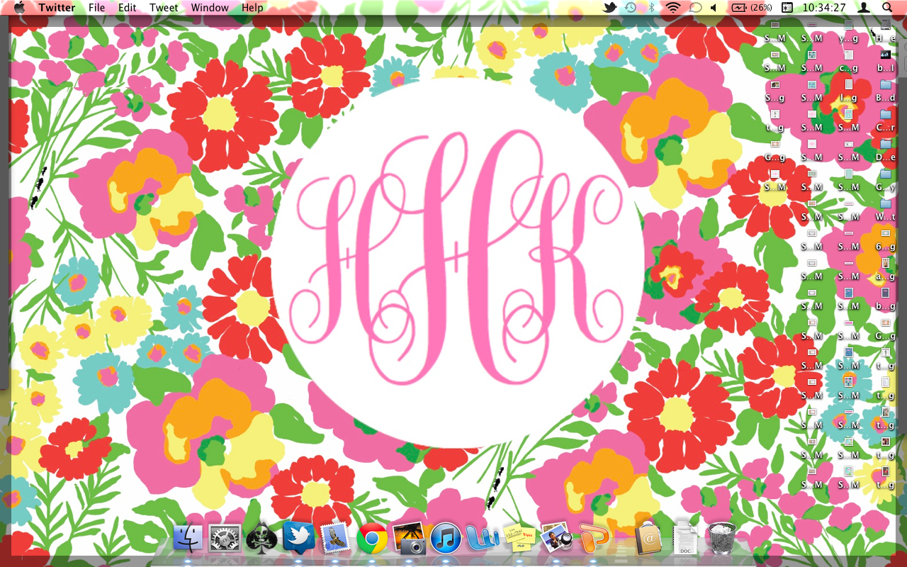 Monogram Desktop Background