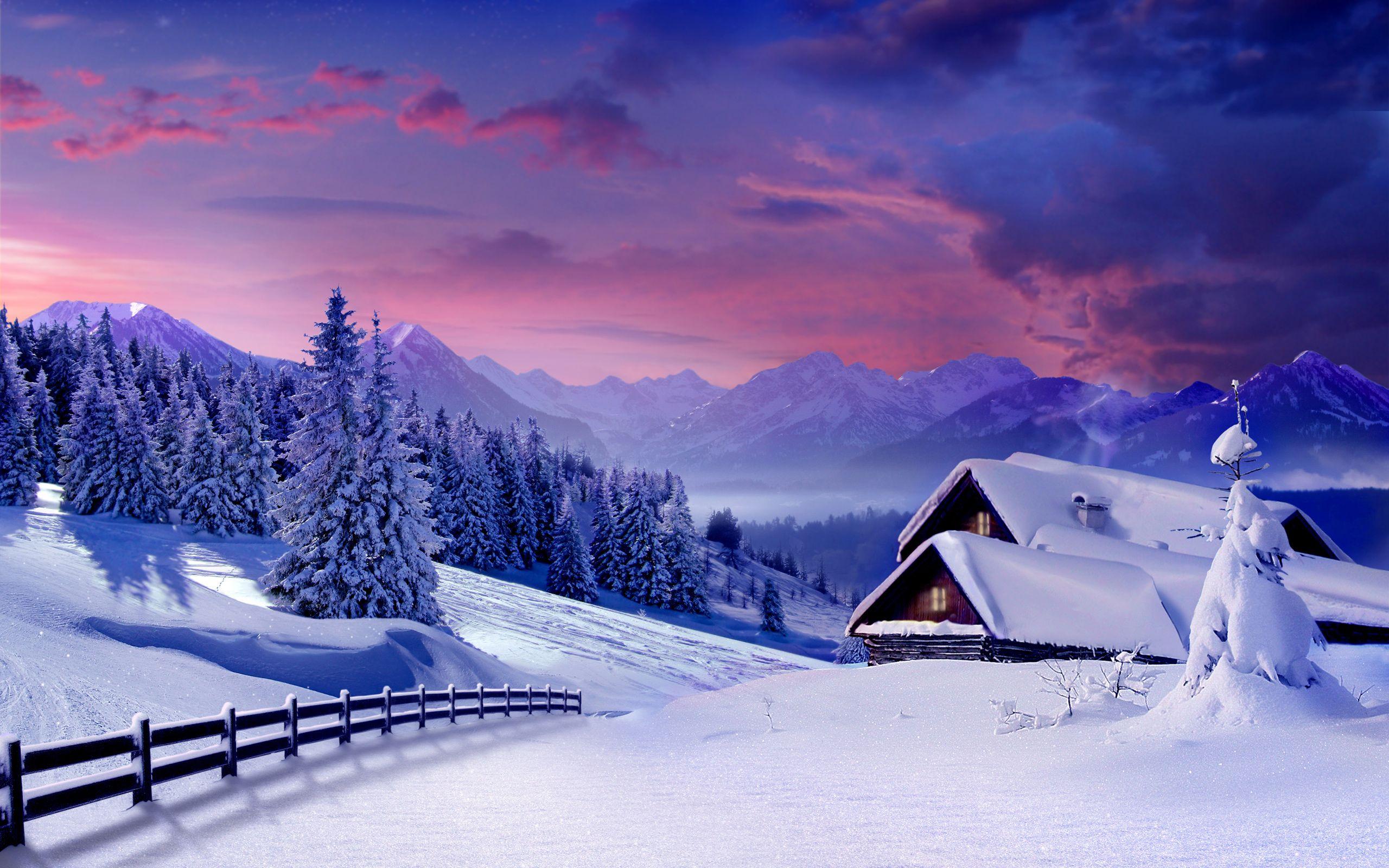 Nature Background Winter